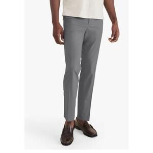 Dockers Men's Signature Go Slim Fit Khaki Smart 360 Tech Pants, Grey, 38